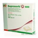 SUPRASORB P PU KRYTIE NA RANY penové polyuretánové samolepiace 10 x 10 cm 1 ks