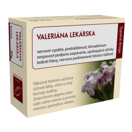 HANUS VALERIÁNA LEKÁRSKA KOREŇ sypaný čaj 80 g