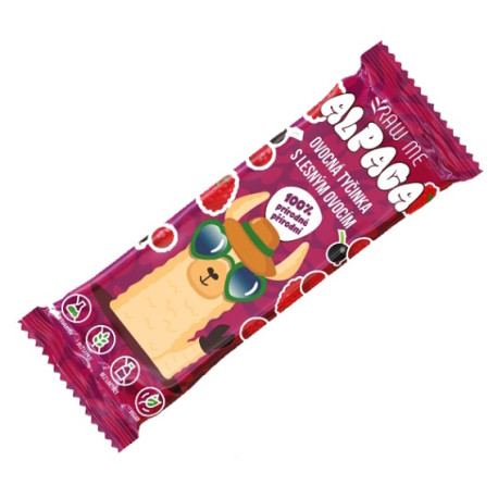 RAW ME Ovocná s lesným ovocím alpaca 25 g