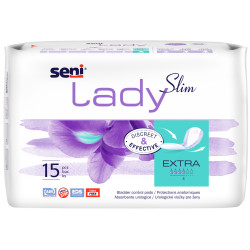 Seni Lady Slim EXTRA urologické vložky pre ženy savosť 470 ml 15 ks