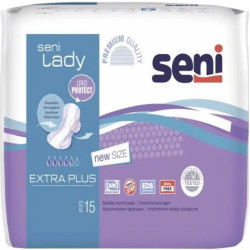 Seni Lady EXTRA PLUS urologické vložky pre ženy savosť 590 ml 15 ks