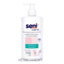 Seni Care Premasťujúca telová emulzia regenerácia 4% urea pre suchú pokožku 500 ml