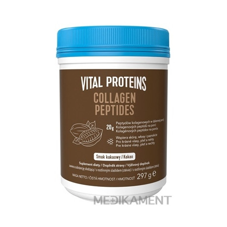 VITAL PROTEINS COLLAGEN PEPTIDES Kakao prášok na prípravu nápoja, príchuť kakao 297 g VITAL PROTEINS COLLAGEN PEPTIDES Kakao prášok na prípravu nápoja, príchuť kakao 297 g