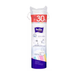 Bella Kozmetické Tampóny okrúhle 80 ks
