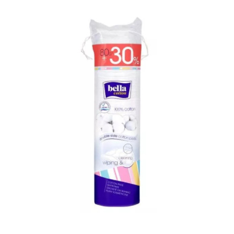 Bella Kozmetické Tampóny okrúhle 80 ks
