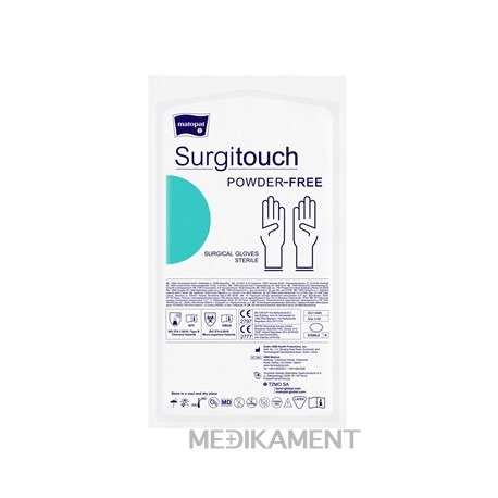Surgitouch RUKAVICE veľ. 9 chirurgické sterilné nepudrované latexové 1 pár