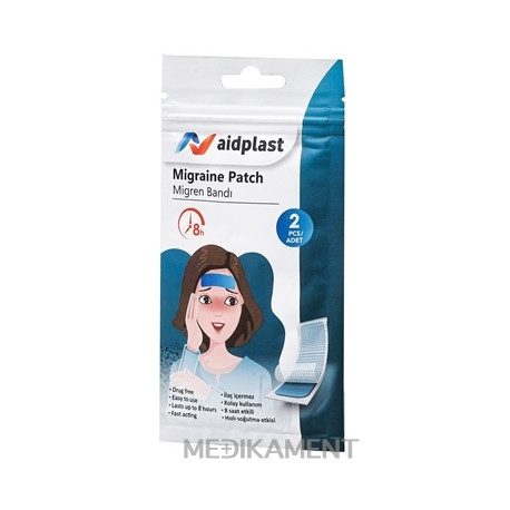 Aidplast Náplasť na migrény 2 ks