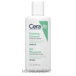 CeraVe ČISTIACI PENIVÝ GÉL na normálnu až mastnú pleť 88 ml