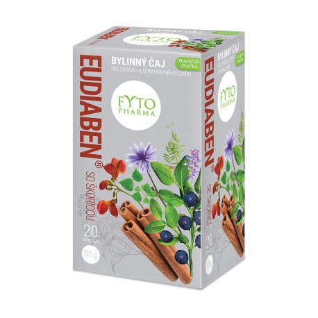 FYTO Eudiaben bylinný čaj 20 x 1,5 g 