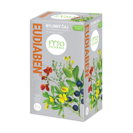 FYTO Eudiaben diabetický čaj 20 x 1 g