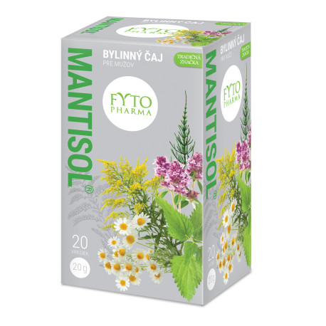 FYTO Mantisol bylinný čaj pre mužov 20 x 1 g 