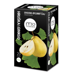 FYTO Hruška & Ginkgo ovocno-bylinný čaj 20 x 2 g 