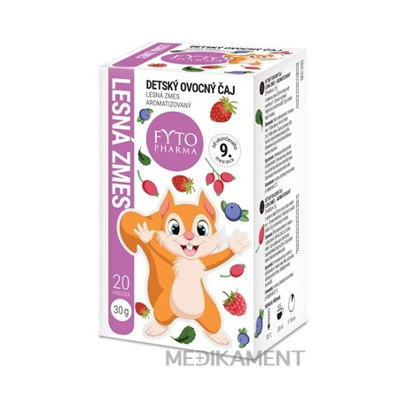 FYTO DETSKÝ OVOCNÝ ČAJ LESNÁ ZMES aromatizovaný 20x1,5 g (30g)