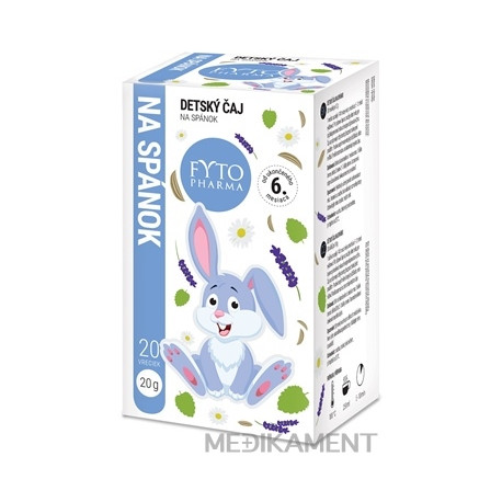 FYTO DETSKÝ ČAJ NA SPÁNOK bylinný 20x1 g (20 g)