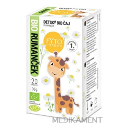 FYTO DETSKÝ BIO ČAJ RUMANČEK 20x1,5 g (30 g)
