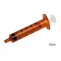 B.BRAUN INJEKT LUER SOLO INJ. STRIEKAČKA 10 ML oranžová jednorázová 100 ks