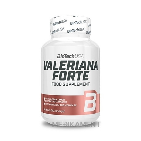BioTechUSA VALERIANA FORTE kapsule 60 ks