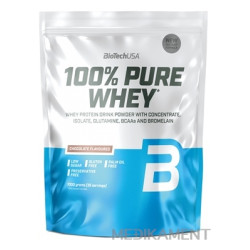BioTechUSA 100% PURE WHEY prášok čokoláda 1000g