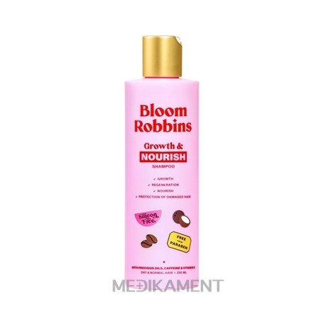 Bloom Robbins Growth & NOURISH SHAMPOO šampón na suché a normálne vlasy 250 ml