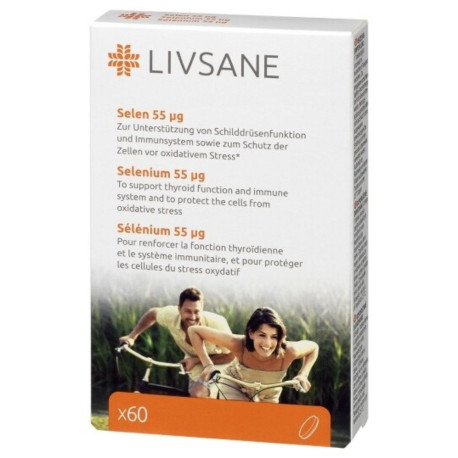 LIVSANE Selén 55 µg tablety 60 ks