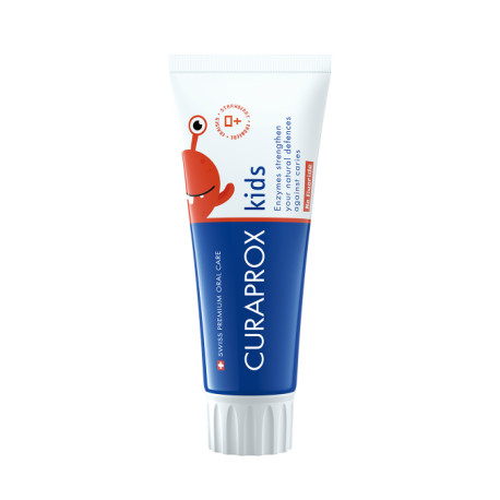 CURAPROX Kids zubná pasta 0+ bez fluoridu jahodová 60 ml
