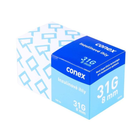 Conex Ihla do inzulinoveho pera 8mm 31g 100 ks