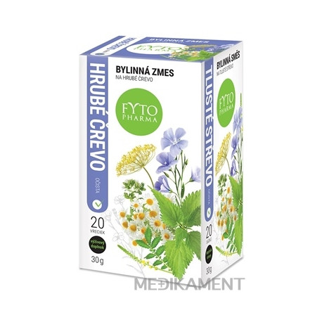 FYTO Bylinná zmes na HRUBÉ ČREVO 20x1,5 g (30 g)