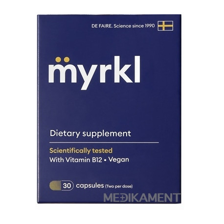 myrkl kapsuly s vitamínom B12 30 ks