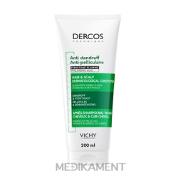 VICHY DERCOS ANTI-DANDRUFF CONDITIONER kondicionér proti lupinám 200 ml