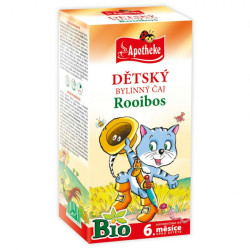 APOTHEKE BIO DETSKÝ BYLINNÝ ČAJ Rooibos vrecúška 20 x 1,5 g 