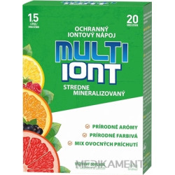 VITAR Multi iont nápoj v prášku vo vrecúškach mix ovocných príchutí 20 ks