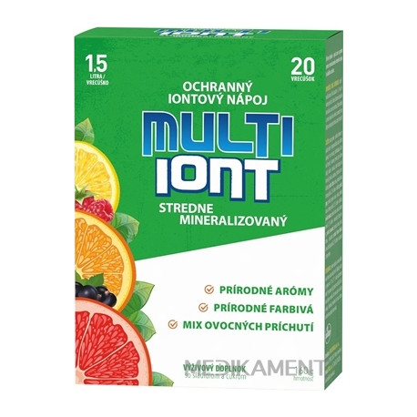VITAR Multi iont nápoj v prášku vo vrecúškach mix ovocných príchutí 20 ks