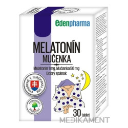EDENPharma MELATONÍN 1 mg MUČENKA tablety 30 ks