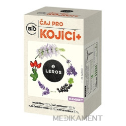 LEROS BIO ČAJ PRE DOJČIACE MAMIČKY+ bylinný čaj aromatizovaný vrecúška 20 x 2 g