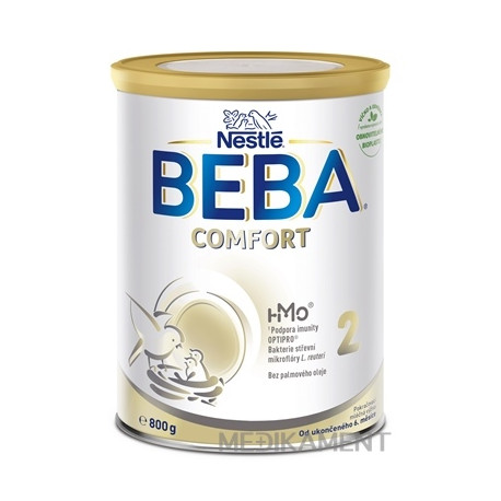 BEBA COMFORT 2 HM-O následná výživa dojčiat od ukonč. 6. mesiaca 800 g