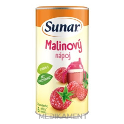 Sunar Rozpustný nápoj Malinový v prášku od ukonč. 6. mesiaca 200 g