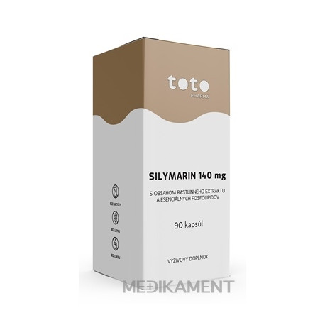 TOTO SILYMARIN 140 mg kapsuly 90 ks TOTO SILYMARIN 140 mg kapsuly 90 ks