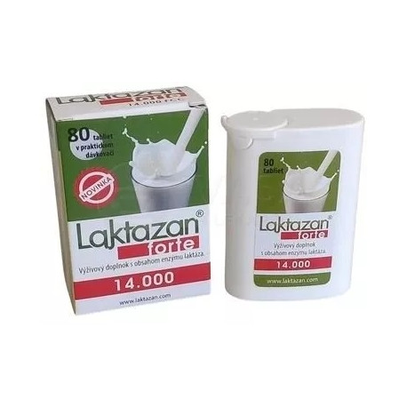 LAKTAZAN FORTE 14.000 FCC tablety 80 ks