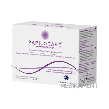 PAPILOCARE vaginálny gel 21x5 ml