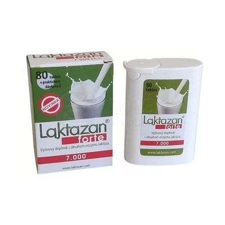 LAKTAZAN FORTE 7.000 FCC tablety 80 ks