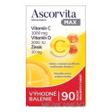 ASCORVITA MAX vitamín C D a zinok tablety 90 ks