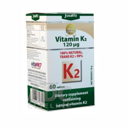 JutaVit Vitamín K2 prírodný 120 µg tablety 60 ks