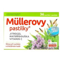 Müllerove pastilky SKOROCEL, MATERINA DÚŠKA, VIT.C bez cukru 36 ks