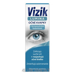 VIZIK LUMINA Očné kvapky hyalurón 10 ml
