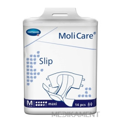 MoliCare Slip Maxi 9 kvapiek M inkontinenčné nohavičky 90 - 120 cm 3510 ml 14 ks