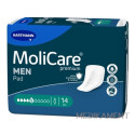 MoliCare Premium MEN PAD 5 kvapiek inkontinenčné vložky pre mužov savosť 906 ml 14 ks
