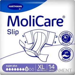 MoliCare Slip Super Plus 8 kvapiek XL nohavičky inkontinenčné zalepovacie 14 ks