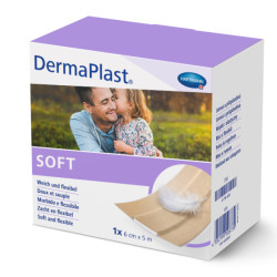 DERMAPLAST SOFT 6 cm x 5 m 1 ks