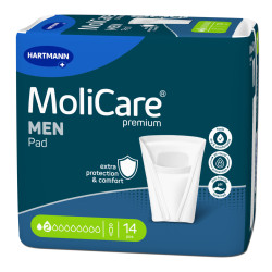 MoliCare Premium Men Vložky 2 kvapky 14 ks
