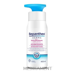 Bepanthen DERMA REPLENISHING BODY LOTION hĺbkovo vyživujúce telové mlieko 400 ml Bepanthen DERMA REPLENISHING BODY LOTION hĺbkovo vyživujúce telové mlieko 400 ml